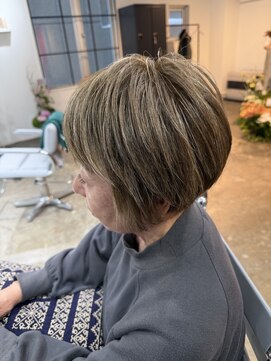 アノーテ(A'NOTE) ショート/ハイライト/ロングレイヤー/髪質改善/円山/白髪ぼかし