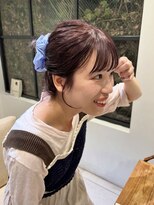 ナリー 裏寺(Nary)&nbsp;ナチュラルカシスカラー/平/Nary裏寺/京都美容室