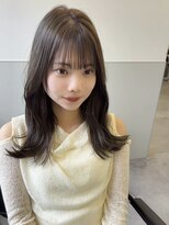 ゴウトゥデイシェアサロン 町田店(GO TODAY SHAiRE SALON)&nbsp;オリーブグレージュ×ローレイヤー