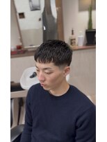 オアゾバーバー(OAZO BARBER)&nbsp;ダウンバングショート/クロップスタイル/テーパーフェード