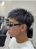 アクティブショートマッシュ短髪名古屋栄メンズカット