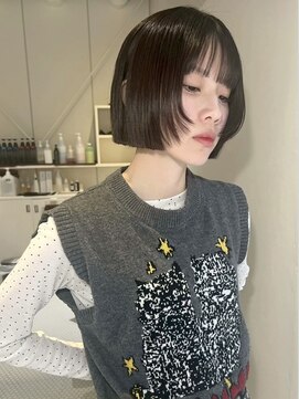 リン 原宿(RiN.) 切りっぱなしボブレイヤーボブフレンチボブバタフライカット
