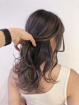 アライブ ハラジュク(ALIVE harajuku) 【ALIVE ryota】ラベンダーベージュ ハイライトバレイヤージュ