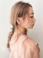 ケーツー あべのキューズモ－ル店(K-two)&nbsp;[K-two]センターパート/ヘアアレンジ[天王寺/阿倍野]