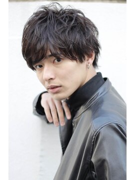 クーエフー(coo et fuu) くしゃっと無造作マッシュ　短髪　ナチュラル黒髪　オシャレ感