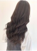 艶感グレージュヘア