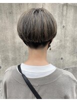 レンク(LENC)&nbsp;マッシュ　ショートヘア　ハイライト　ブリーチ