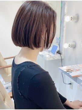 ウィル 野田阪神店(WiLL) 大人可愛い30代40代50代ウィル野田阪神ぱつっとミニボブ