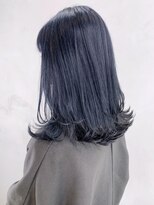 アイティーバイアルバム 松戸店(IT by ALBUM)&nbsp;ブルージュミディ_ミニウルフテラコッタくすみブルー_ba327442