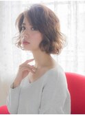 ☆月曜営業☆ojiko.roji大人可愛いセミウェットボブ