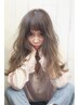 カット+透明感アディクシーカラー+フローディア4STEPトリートメント ￥18,150