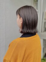 ヘアー ホスピタル ソアン(hair hospital soan)&nbsp;orange × earrings  color