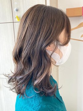 エス ハート オブ ヘアー 名東店(Heart of HAIR) 【ES 田中】 Summer Style #16 大人かわいい美髪オリーブカラー