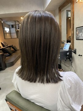 サニー 渋谷(SUNNY) グレーベージュニュアンスカラーアッシュミルクティー