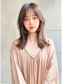 【ARTE表参道/青山】小顔レイヤー×シアベージュ