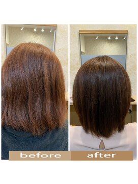 パージハナレ(Parge hanare) 髪質改善ミディアムスタイル