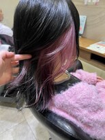 シェル 国分寺(shell)&nbsp;インナーカラー/ピンクカラー/ブルーブラック/シアーピンク