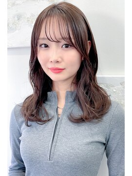 ヘアリゾートハピネス 陽光町 柔らか内側ワンカールミディ