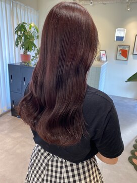 ロカ(roka) ブリーチなしカラー/ピンクブラウン