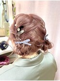 ゆるふわツインお団子【新横浜/ヘアセット】