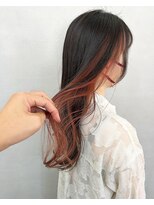 シェリ ヘアデザイン(CHERIE hair design)&nbsp;イヤリングオレンジピンク☆