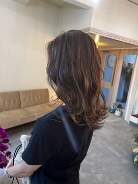 ムース(moos) 白髪活かしカラー