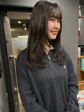 ボアップ(boappu) #レイヤーカット#レイヤースタイル#ミディアム#カット