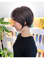 ビファイン 本店(Befine) 藤原カラーとショートヘア