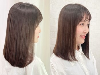 ムエベ(MUEBE)の写真/≪汗で髪のくせやうねりが気になる時期に！≫最低限のダメージで自然かつ柔らかい髪へ☆【髪質改善】