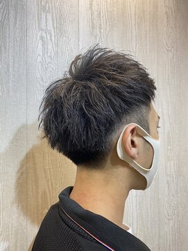 テーラヘアー 岩槻店(TELA HAIR) サイドパートモヒカン【TELA HAIR】