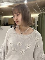 ゼストララ(ZEST Lara)&nbsp;ボブ×ベージュカラー【吉祥寺】斎藤百花