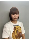 切りっぱなしボブ