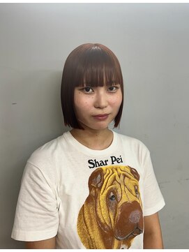 ヌーク(NUUK) 切りっぱなしボブ