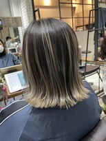 フェリア 渋谷(Feria)&nbsp;【Feria渋谷】ショートバレイヤージュ☆渡邉悟