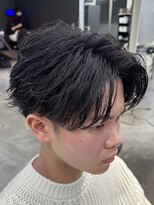 エデアンルクラ 下通(EDEAN Leclat)&nbsp;熊本メンズパーマ センターパート ニュアンス MEN'S HAIR