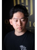 オブリビオンカットクラブ(OBLIVION CUT CLUB) パーマ/アップバング/センターパート/フェードカット