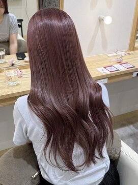 ソレイユトウキョウシブヤ(SOLEIL TOKYO shibuya) ロングピンクブラウン