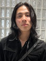 テクネ 天神大名(techne)&nbsp;天神大名シャドウパーマスパイラルパーマセンターパートウルフ