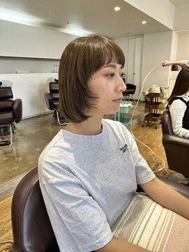 ルッツ(Lutz. hair design) 25.10.16マッシュボブ[犬山良慈]