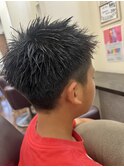 ///トビラキユウマ///刈り上げ///キッズカット///