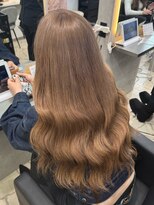 ラピステン 福岡天神 大名店(Lapis) ミルクティーベージュ/ブリーチ2回/韓国ヘア