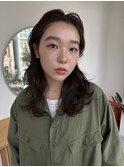 ミディアム ウェーブパーマ
