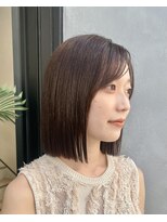 フェイス 石川町 (FACE)&nbsp;ボブ×ショート×切りっぱなし×丸み×ナチュラルカラー×横浜