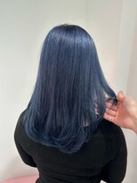 エゴ 池袋(EGO)&nbsp;ブロンドに落ちるネイビーブルー