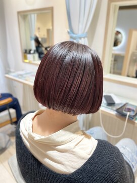 ピンクカラー/ブリーチカラー