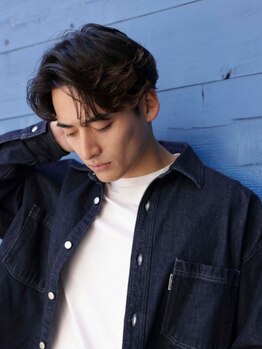 HARBOR メンズ/メンズサロン/メンズパーマ【ハーバー】【4/1NEW OPEN(予定)】の写真/【心斎橋4分】ON/OFF決まる。骨格補正カット×トレンドを融合させた"扱いやすい"最旬カジュアル