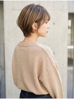 シェル 吉祥寺(shell)&nbsp;くびレイヤーエモージュグレージュカラーくびれショート/吉祥寺