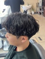 アリーム(Areem) 香川シャドウパーマセンターパートメンズパーマ高松