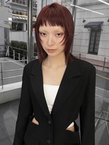 ピークアブー 銀座中央通り(PEEK-A-BOO)&nbsp;ミディアムレイヤーカット暖色カラー