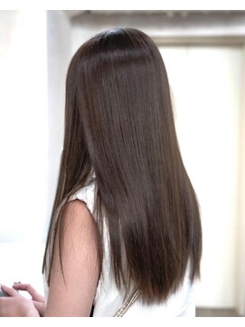 アリー 原宿 表参道(ALLY) ALLY宍戸 髪質改善×ブリーチなしグレージュカラー